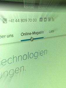 der Corporate Blog im Zentrum